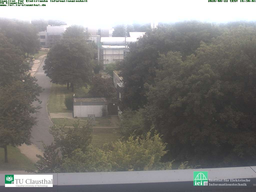 Archived image Webcam Campus TU Clausthal
