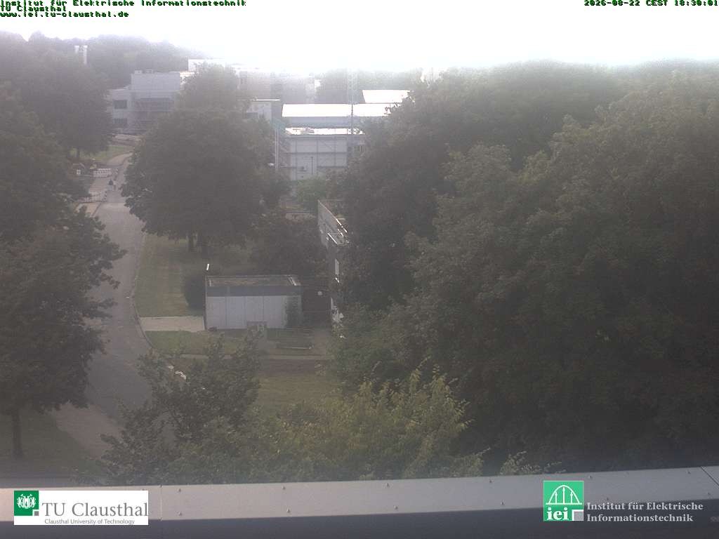 Archived image Webcam Campus TU Clausthal