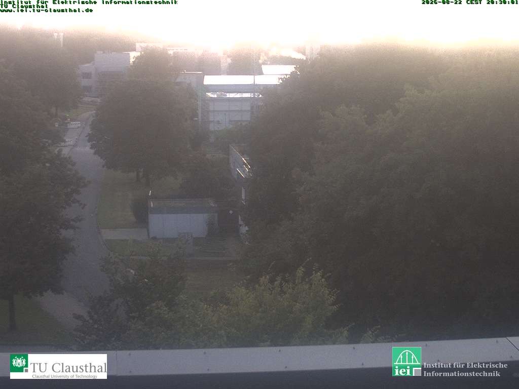 Archived image Webcam Campus TU Clausthal