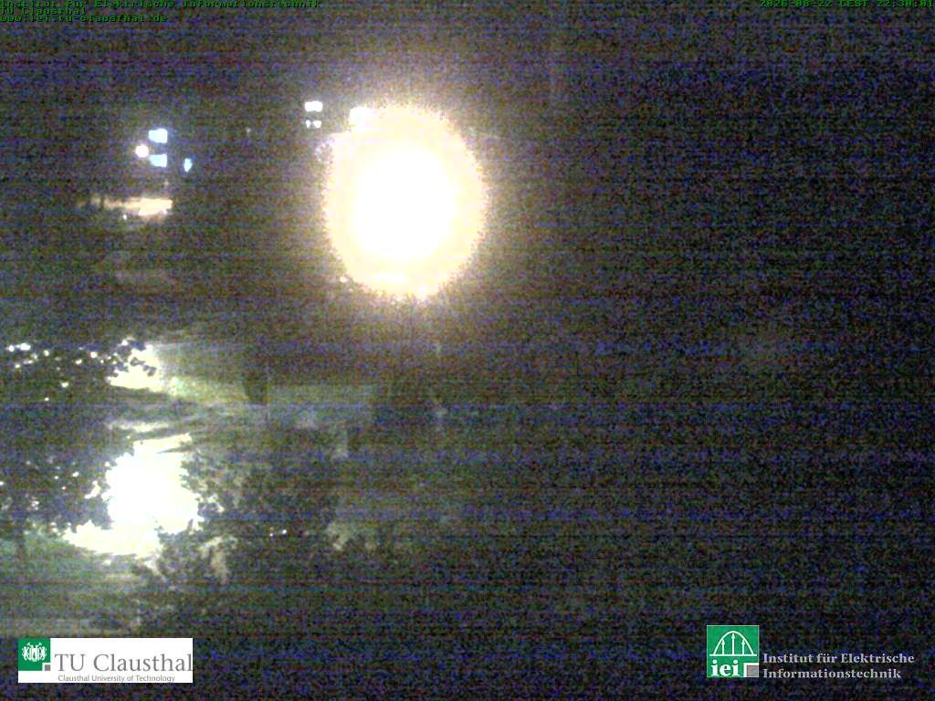 Archived image Webcam Campus TU Clausthal