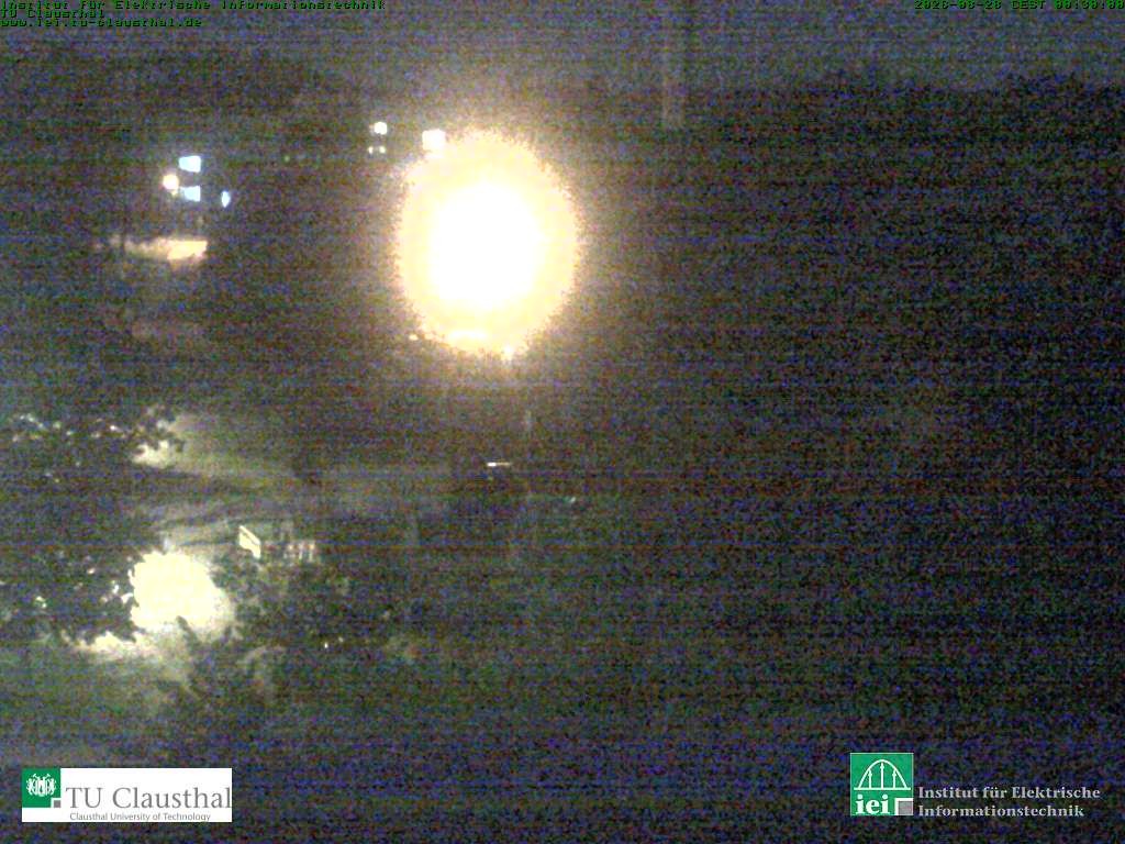 Archived image Webcam Campus TU Clausthal