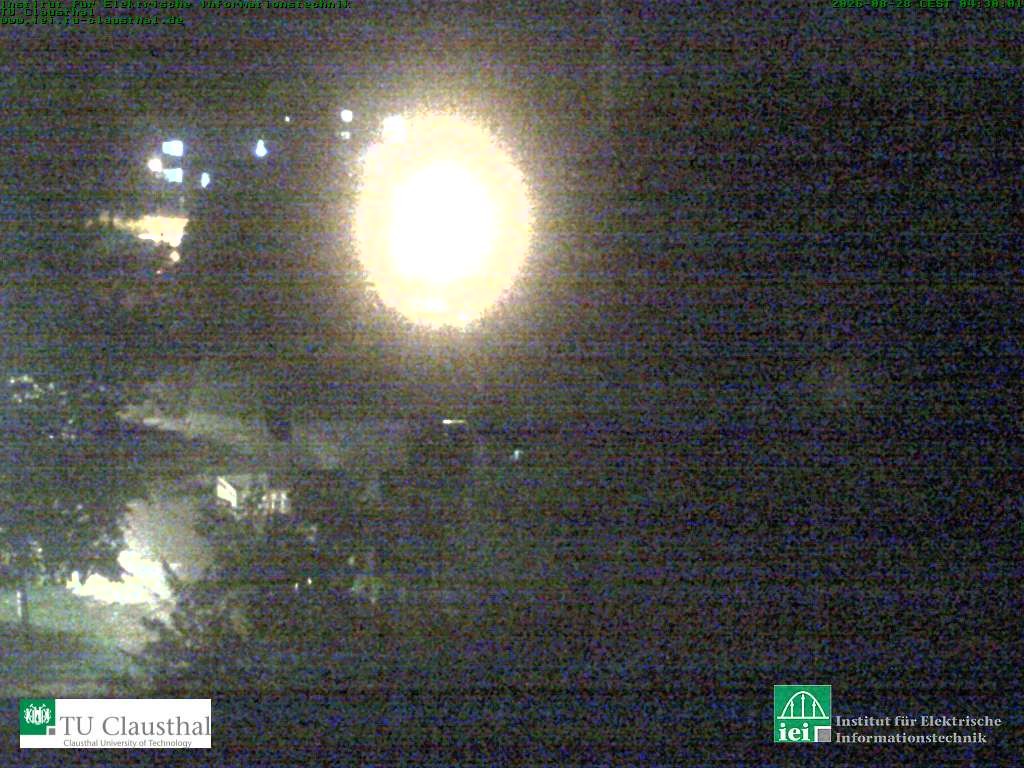 Archived image Webcam Campus TU Clausthal