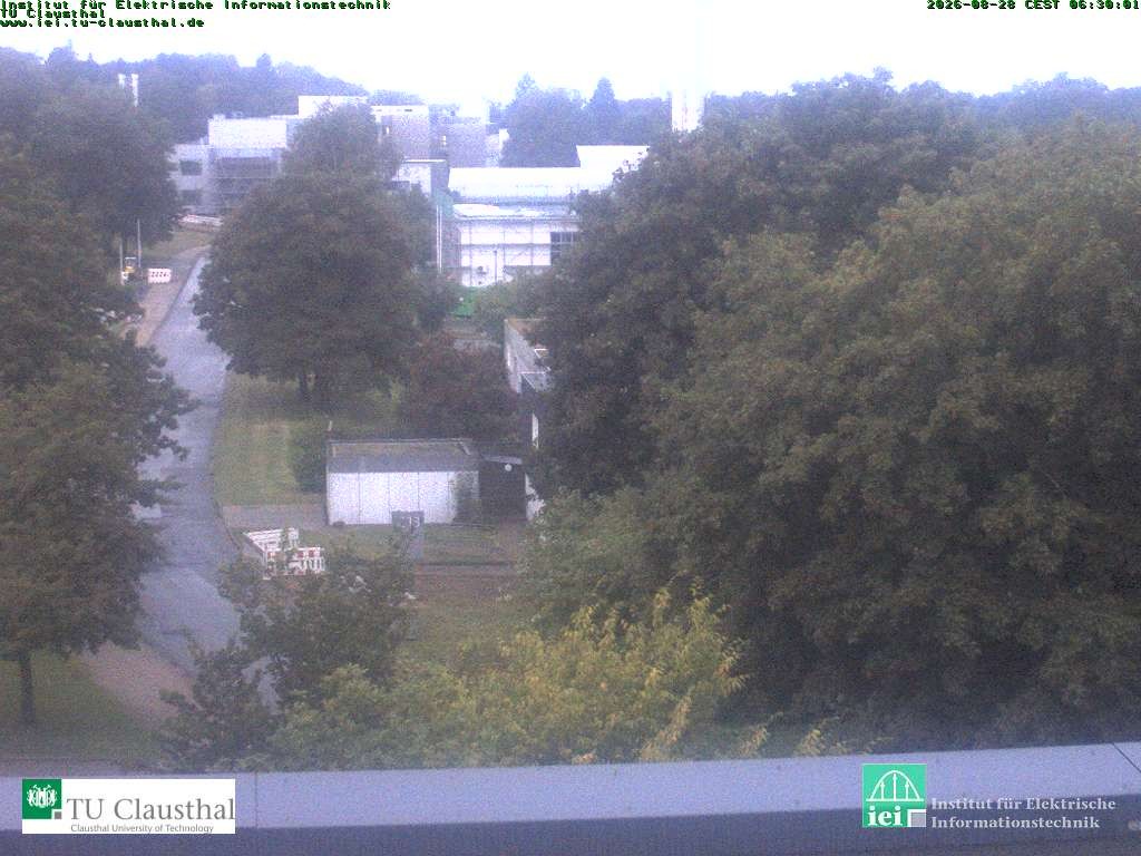 Archived image Webcam Campus TU Clausthal