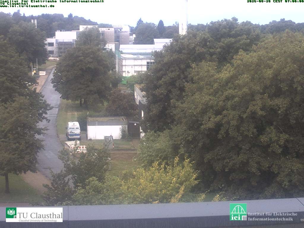 Archived image Webcam Campus TU Clausthal