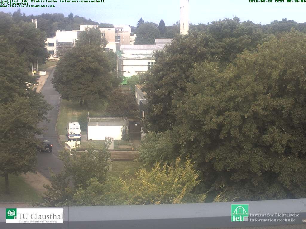 Archived image Webcam Campus TU Clausthal