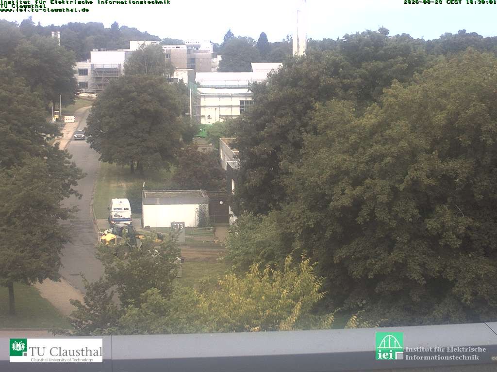 Archived image Webcam Campus TU Clausthal