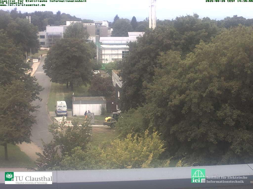 Archived image Webcam Campus TU Clausthal