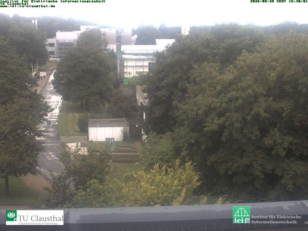 Archived image Webcam Campus TU Clausthal