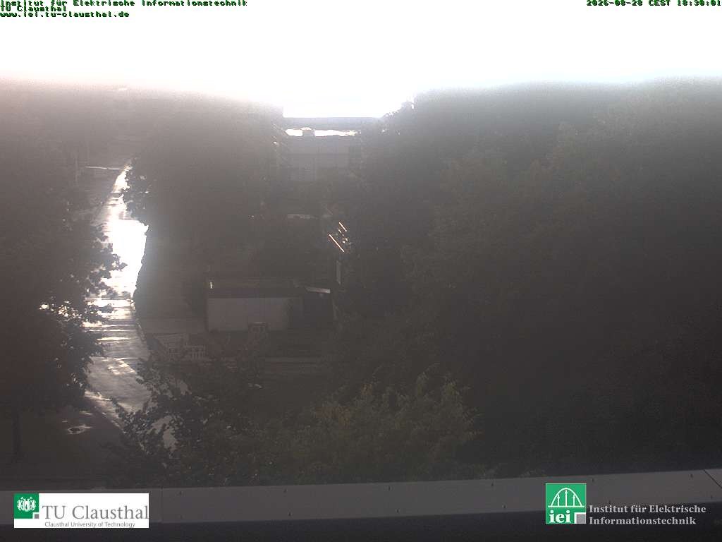 Archived image Webcam Campus TU Clausthal