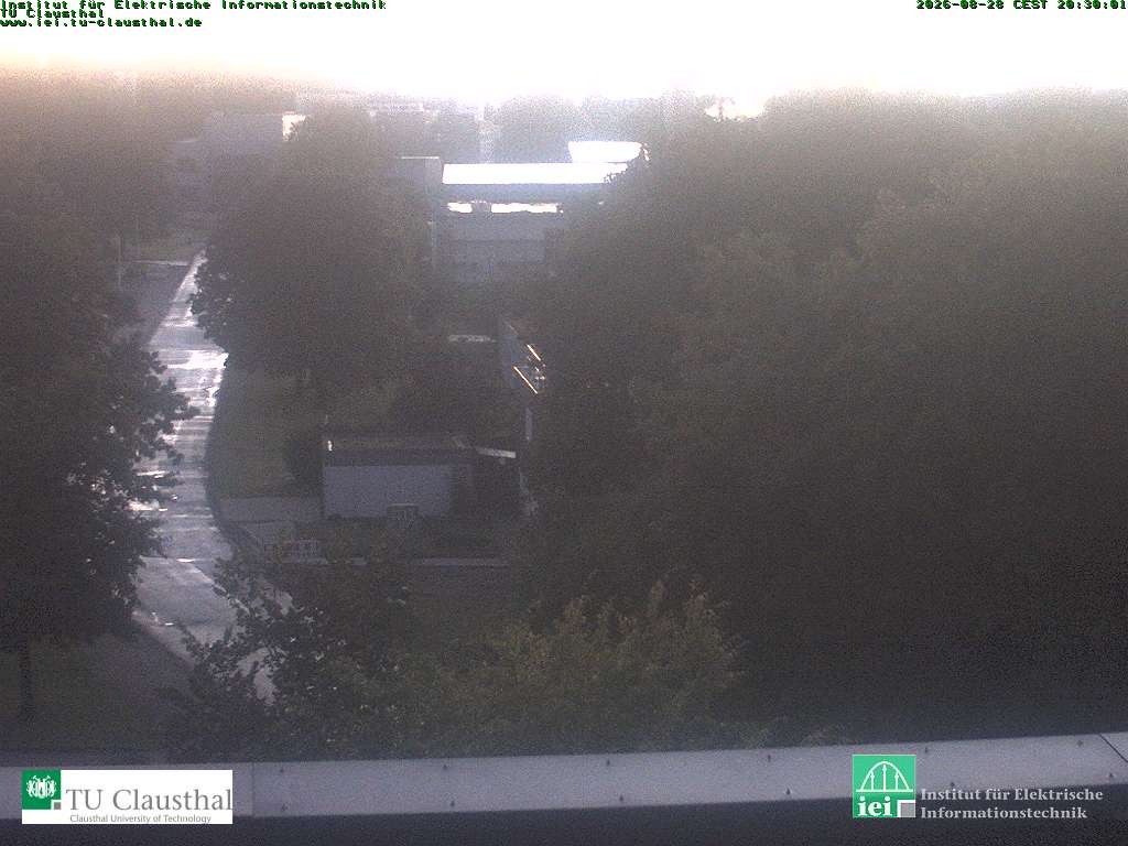 Archived image Webcam Campus TU Clausthal