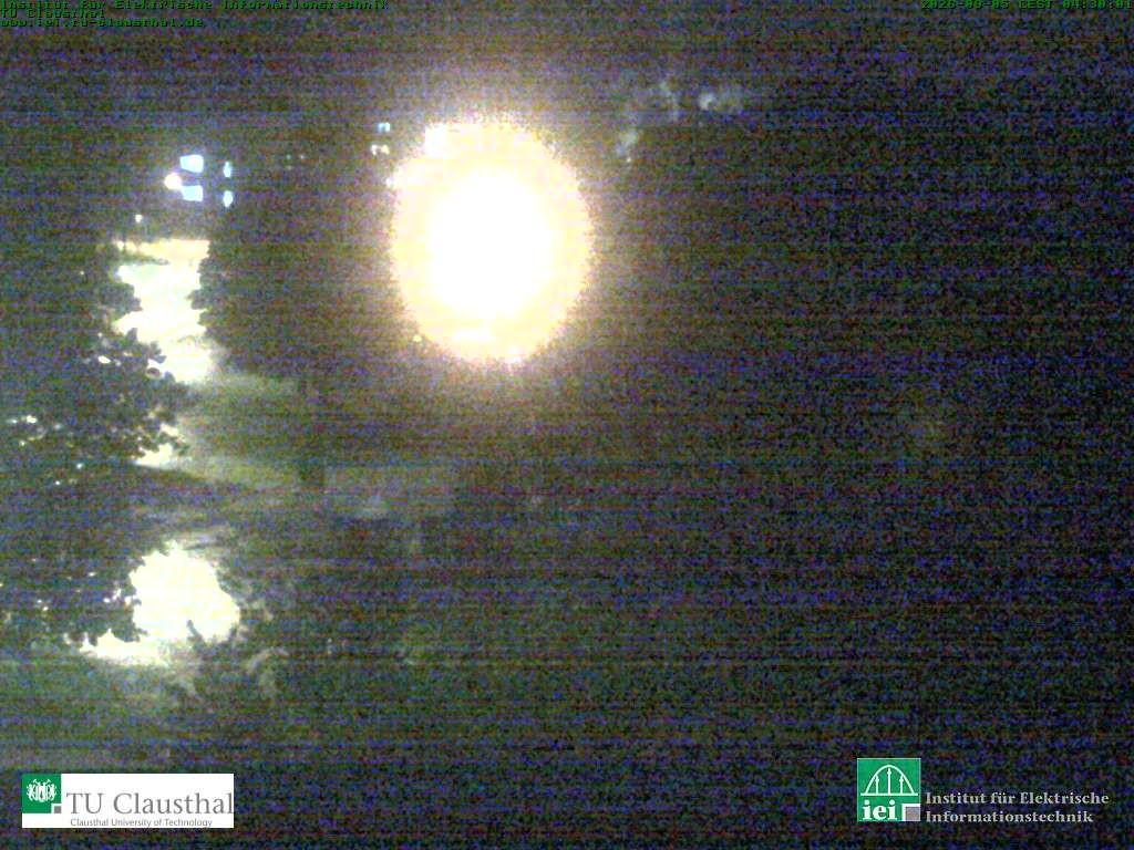 Archived image Webcam Campus TU Clausthal