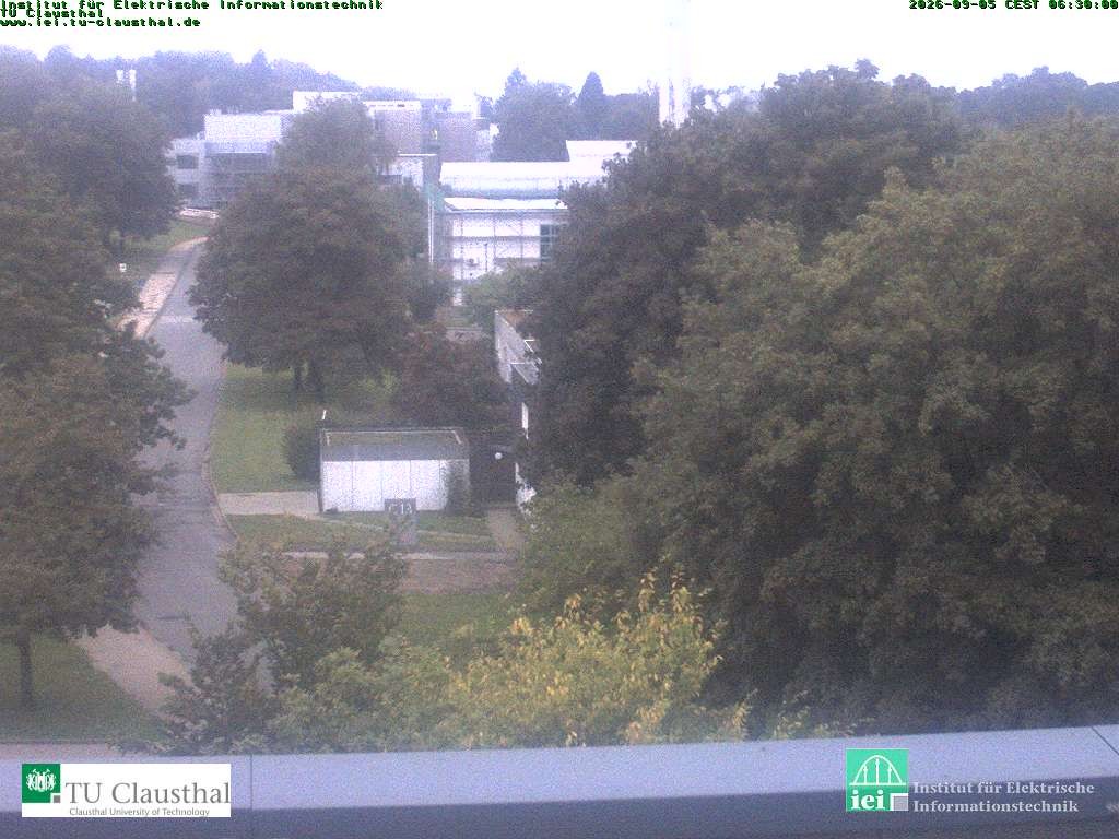 Archived image Webcam Campus TU Clausthal