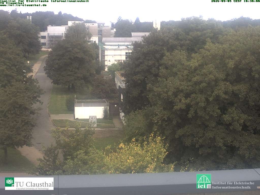 Archived image Webcam Campus TU Clausthal