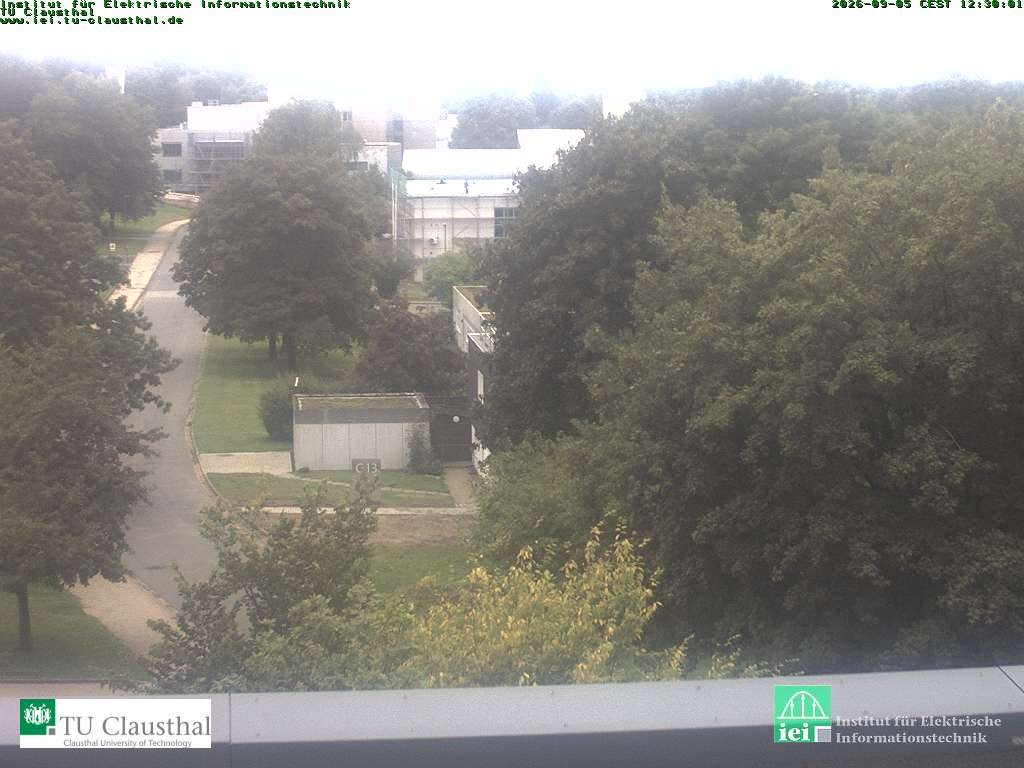Archived image Webcam Campus TU Clausthal