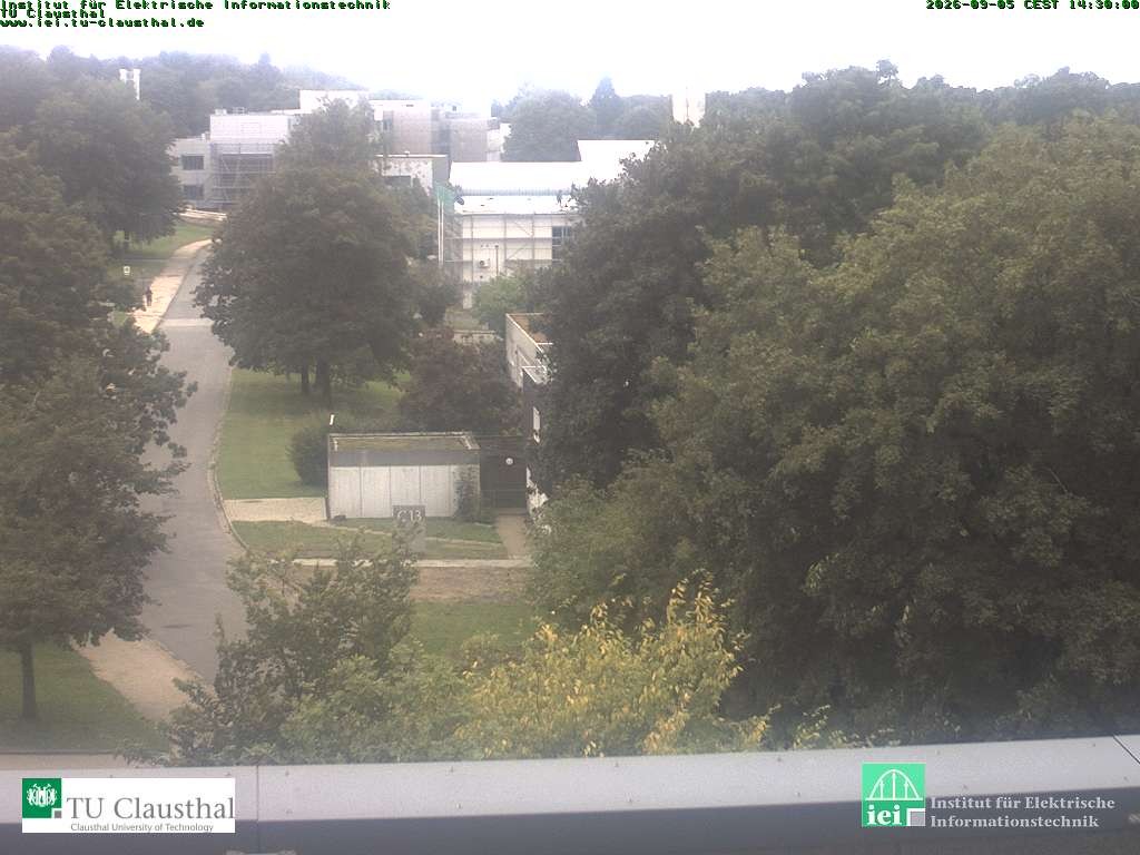 Archived image Webcam Campus TU Clausthal