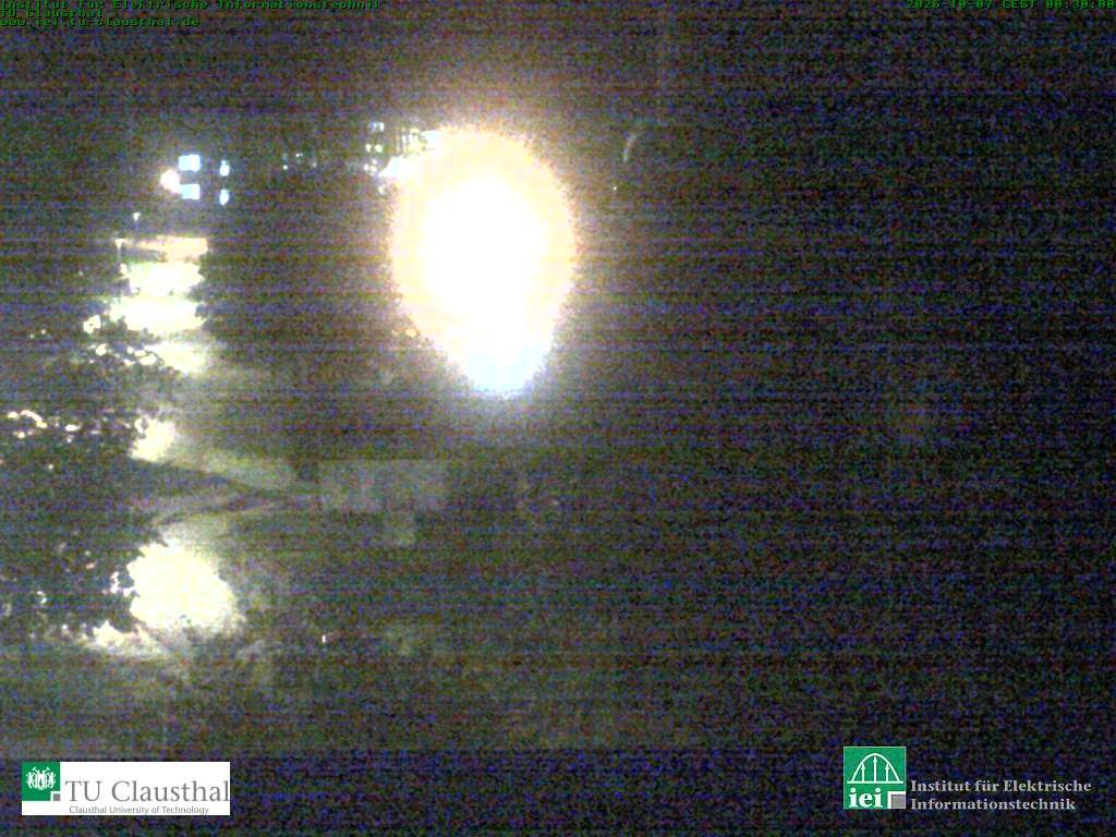 Archived image Webcam Campus TU Clausthal