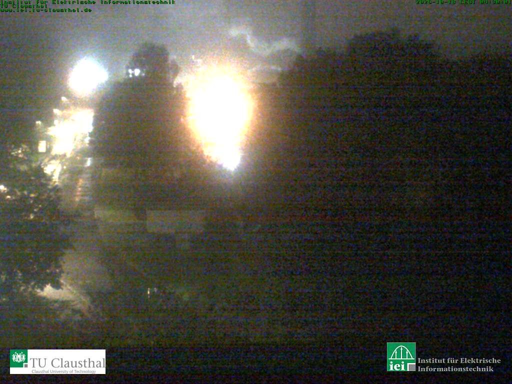 Archived image Webcam Campus TU Clausthal
