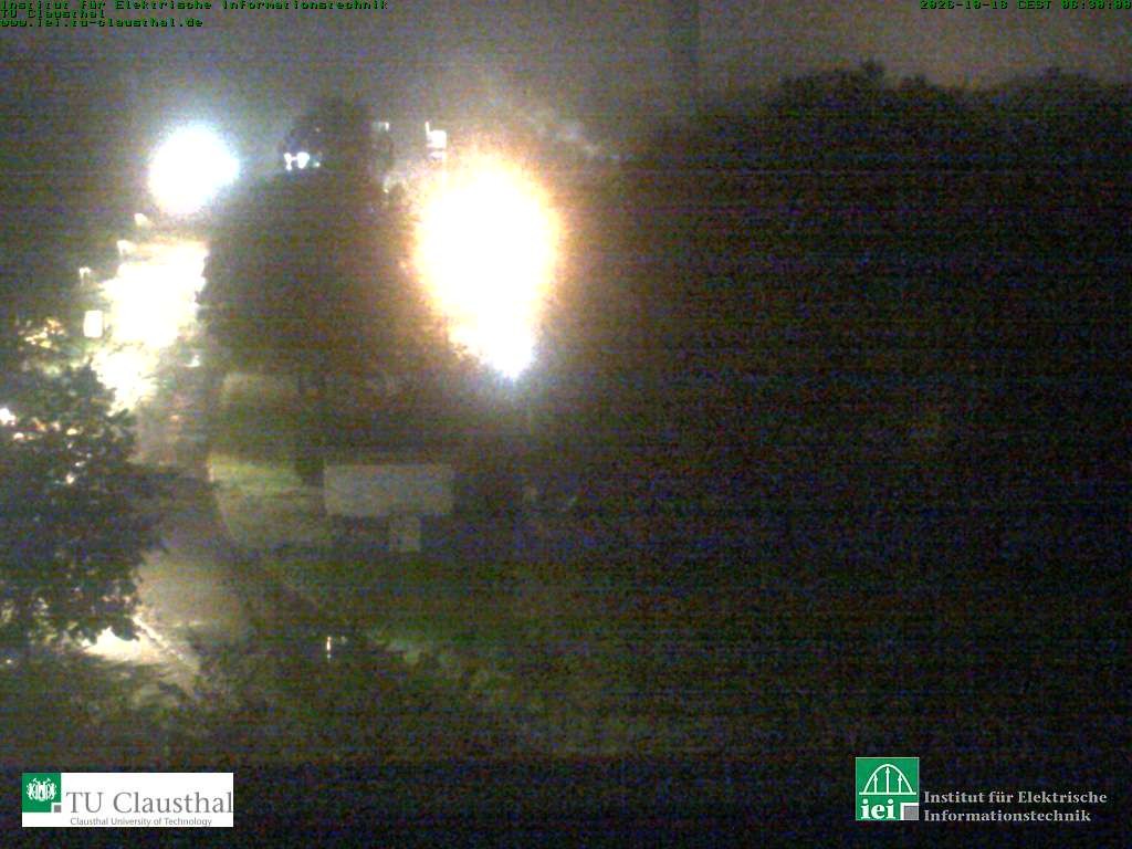Archived image Webcam Campus TU Clausthal