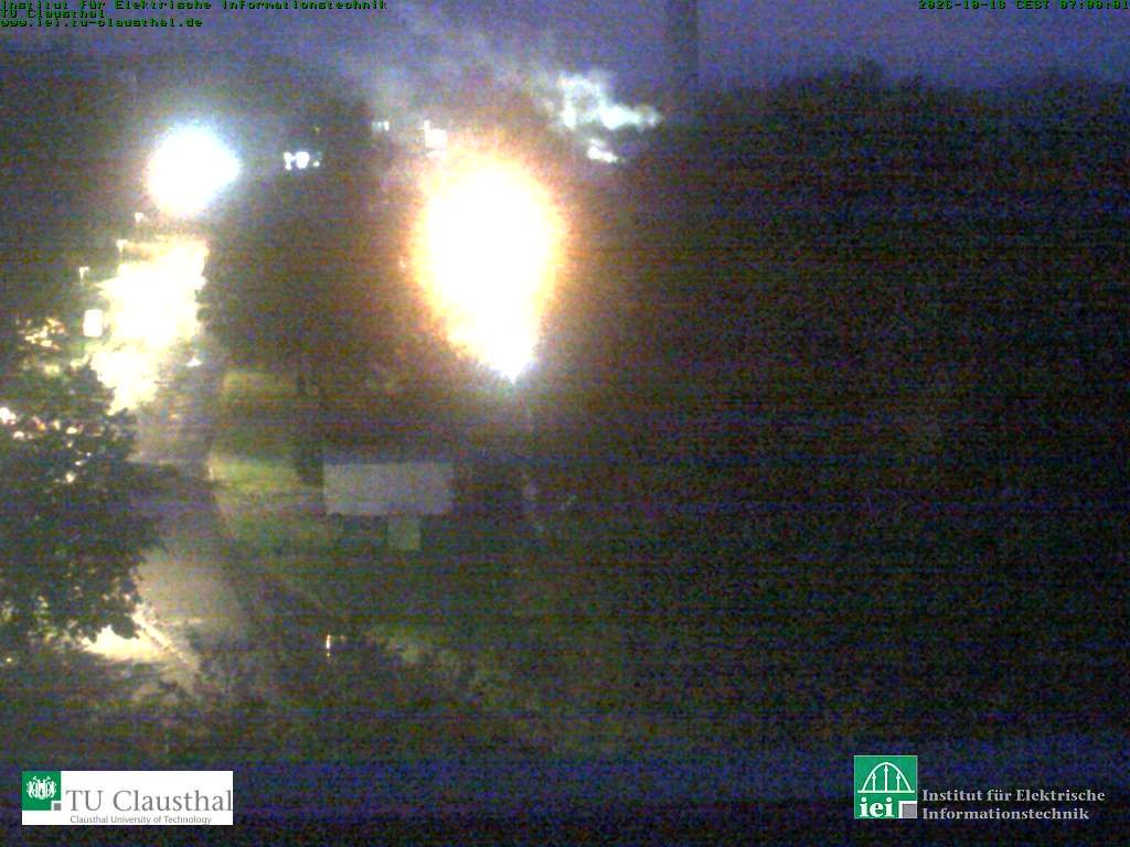 Archived image Webcam Campus TU Clausthal