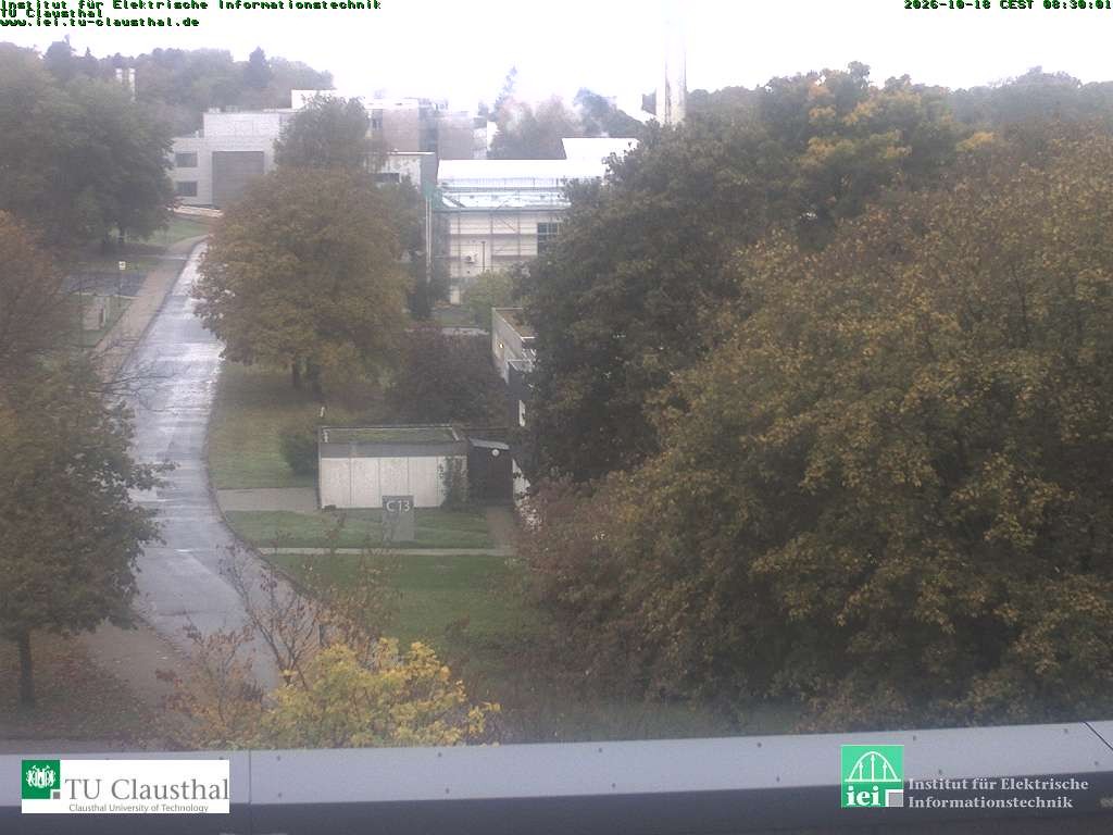 Archived image Webcam Campus TU Clausthal
