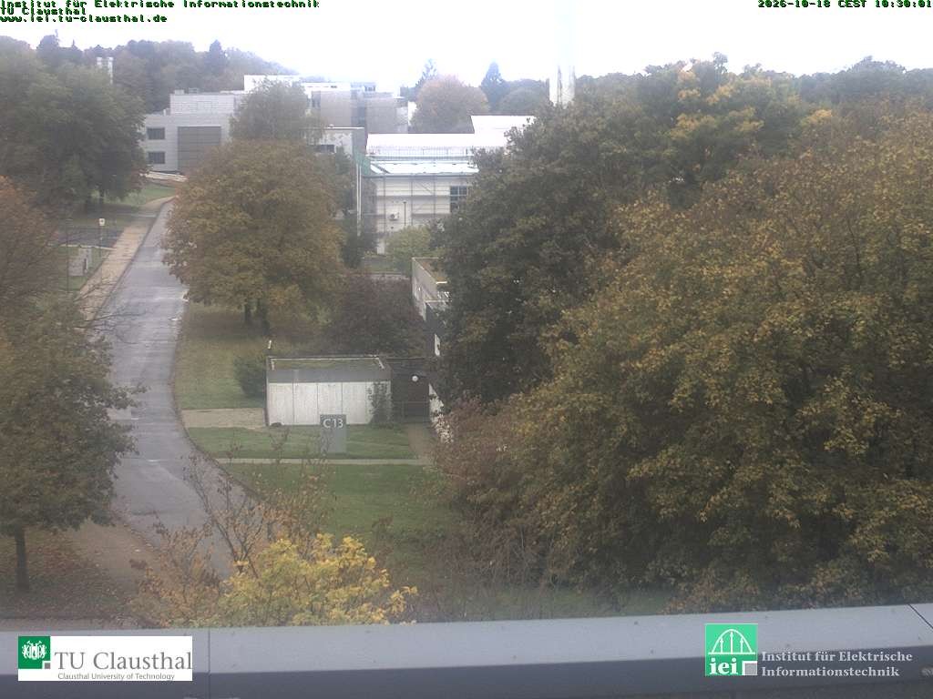 Archived image Webcam Campus TU Clausthal