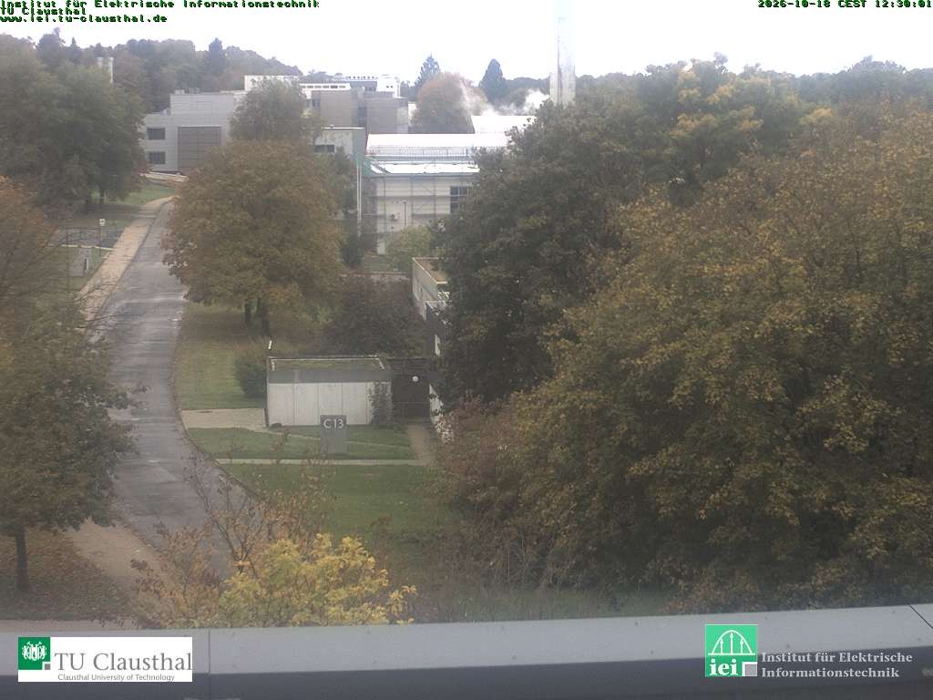 Archived image Webcam Campus TU Clausthal