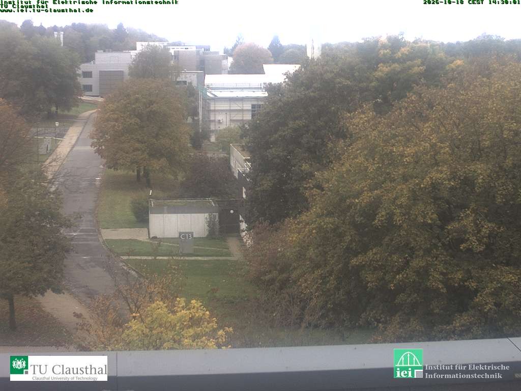 Archived image Webcam Campus TU Clausthal