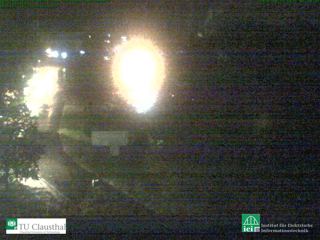 Archived image Webcam Campus TU Clausthal