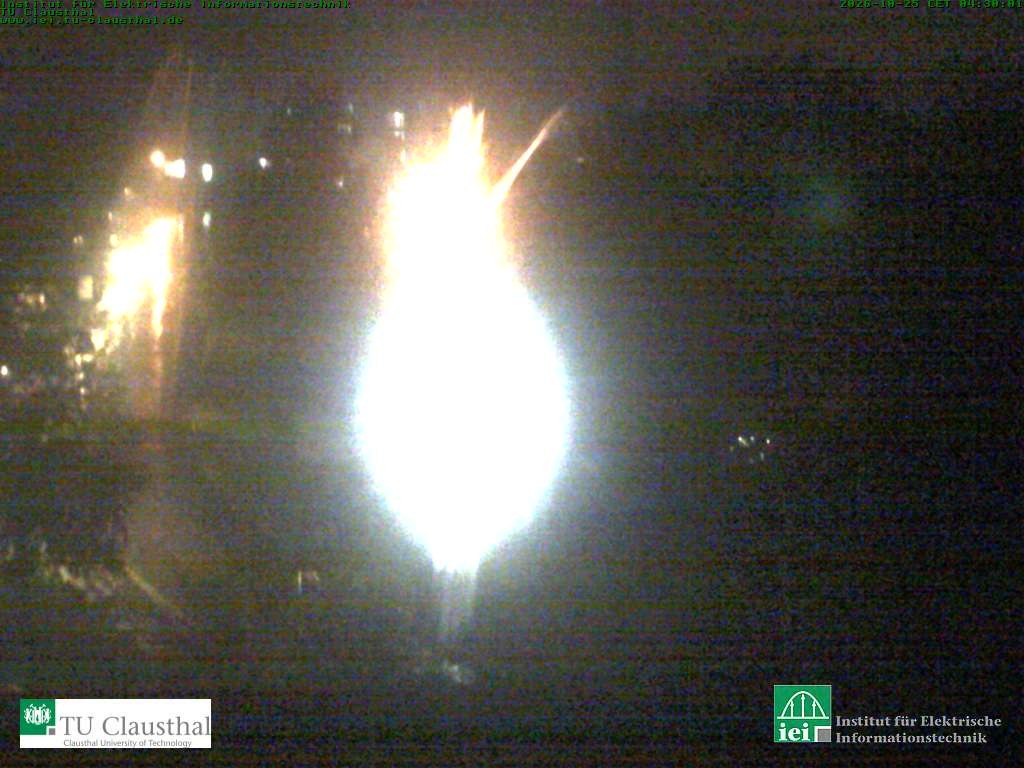 Archived image Webcam Campus TU Clausthal