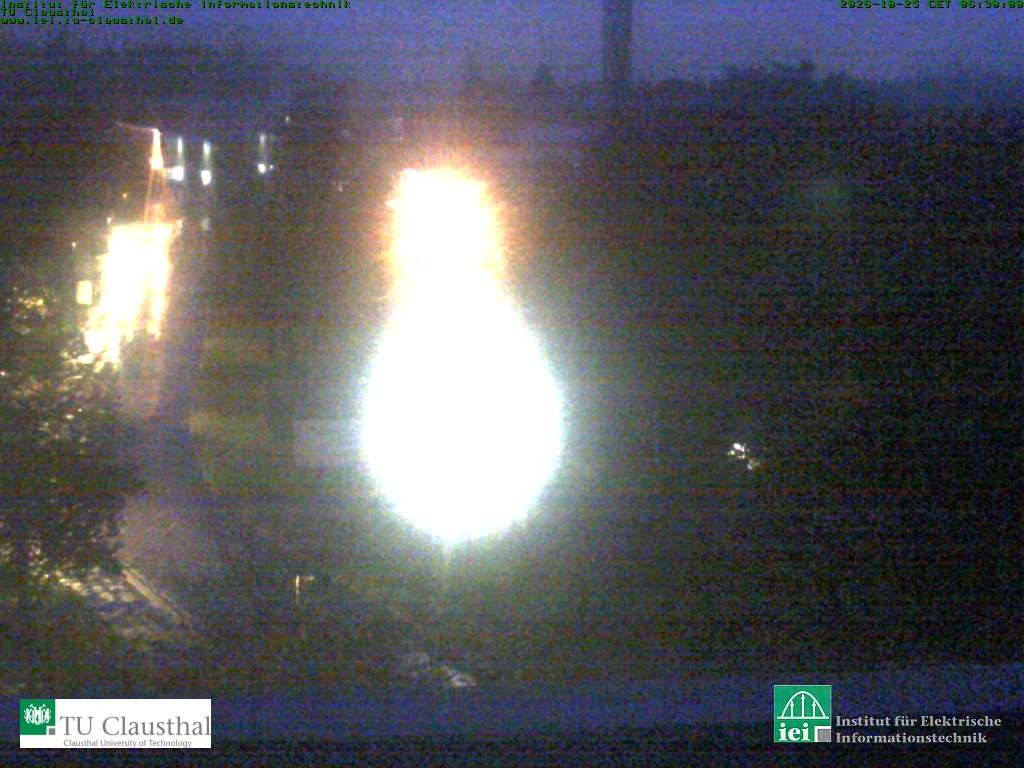 Archived image Webcam Campus TU Clausthal