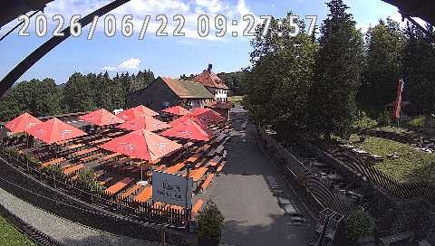 Archived image Webcam Restaurant Kreuzberg mountain (Rhön)