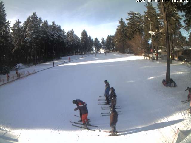 Archiv Foto Webcam Skiabfahrt an der Wasserkuppe
