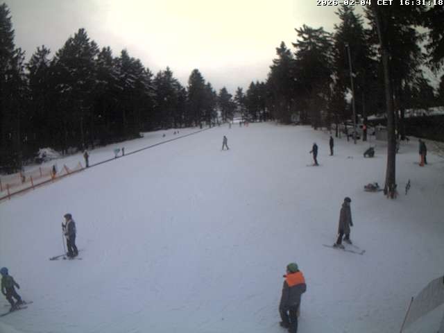 Archiv Foto Webcam Skiabfahrt an der Wasserkuppe