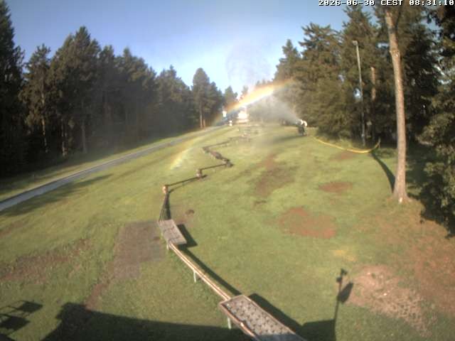 Archiv Foto Webcam Skiabfahrt an der Wasserkuppe