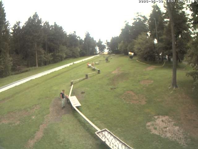 Archiv Foto Webcam Skiabfahrt an der Wasserkuppe