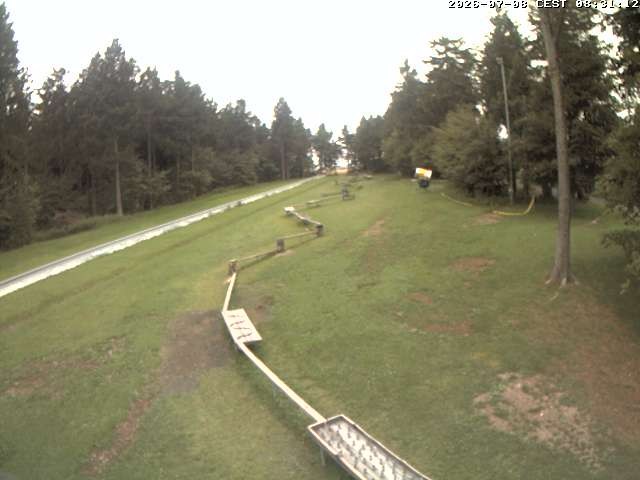 Archived image Webcam Ski run at Wasserkuppe mountain