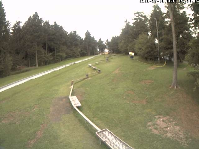 Archived image Webcam Ski run at Wasserkuppe mountain