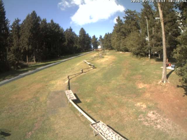 Archiv Foto Webcam Skiabfahrt an der Wasserkuppe