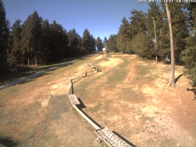 Archiv Foto Webcam Skiabfahrt an der Wasserkuppe