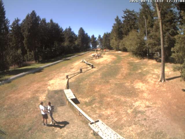 Archiv Foto Webcam Skiabfahrt an der Wasserkuppe