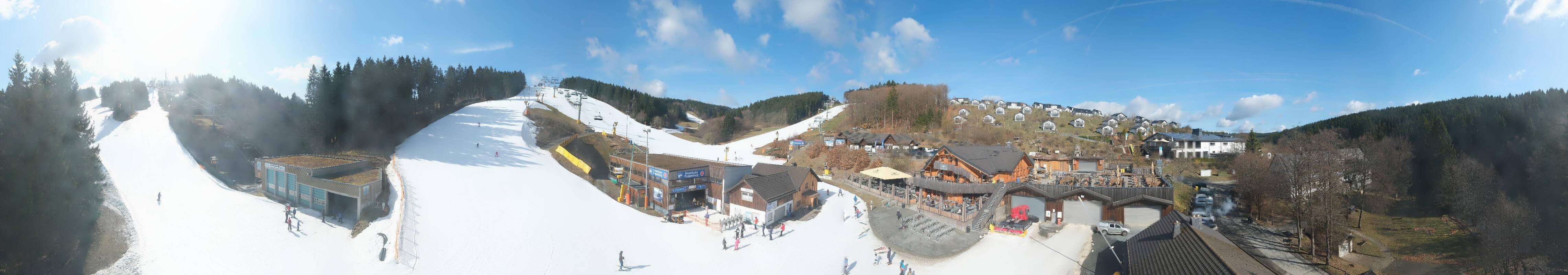 Archived image Webcam Poppenberg near Winterberg