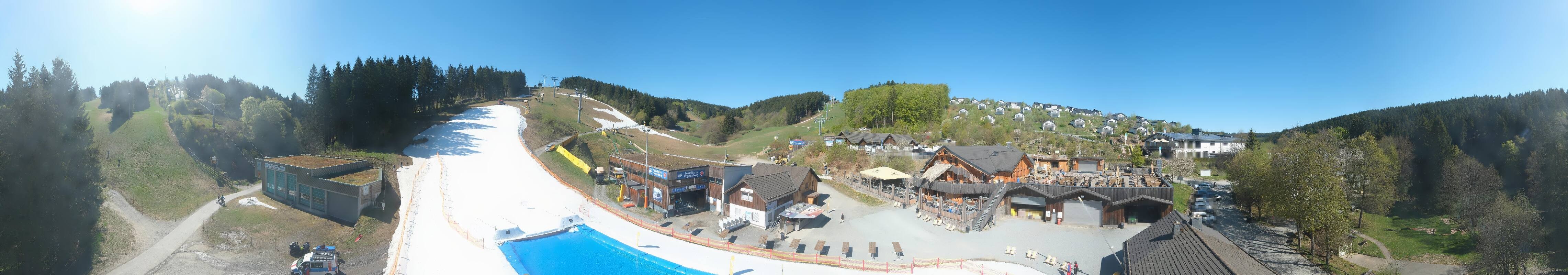 Archived image Webcam Poppenberg near Winterberg