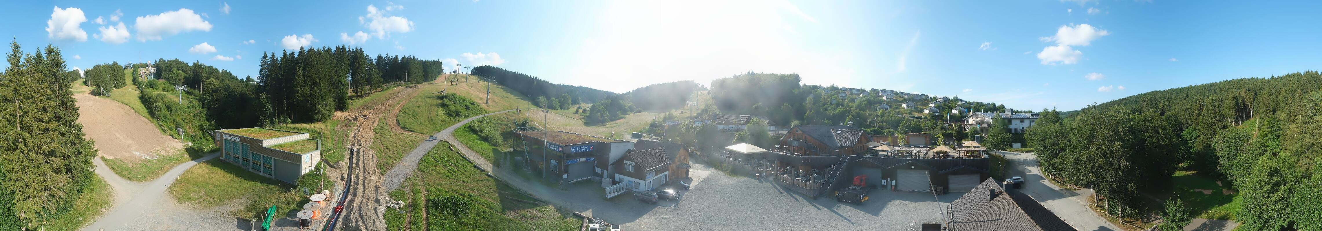 Archived image Webcam Poppenberg near Winterberg