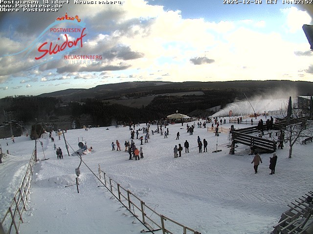 Archiv Foto Webcam Obere Postwiese in Neuastenberg