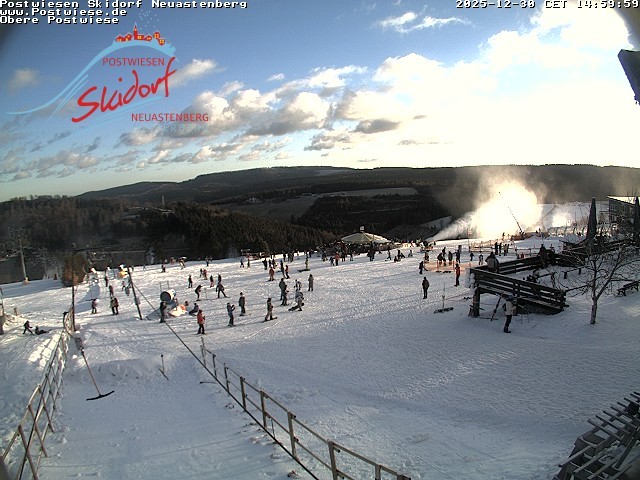 Archiv Foto Webcam Obere Postwiese in Neuastenberg