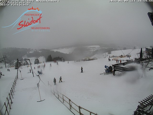 Archiv Foto Webcam Obere Postwiese in Neuastenberg