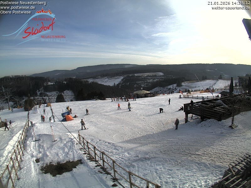 Archiv Foto Webcam Obere Postwiese in Neuastenberg