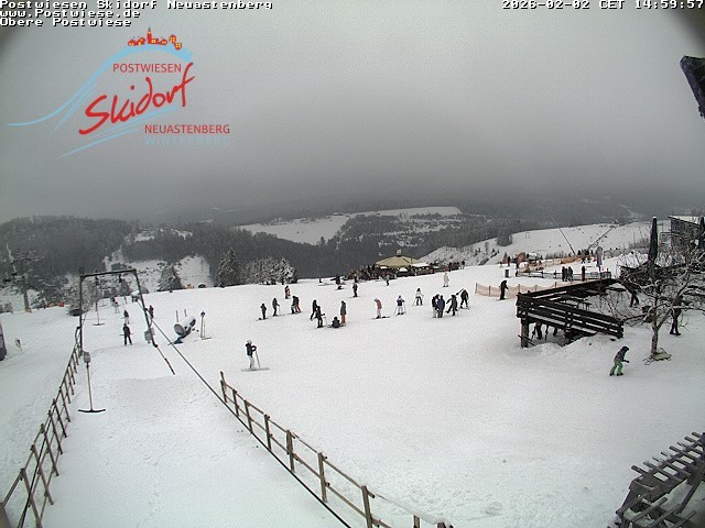 Archiv Foto Webcam Obere Postwiese in Neuastenberg