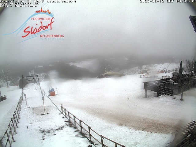 Archived image Webcam Obere Postwiese