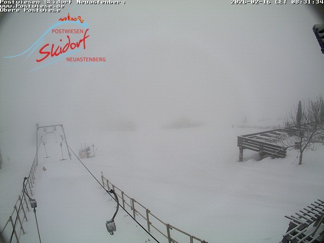 Archived image Webcam Obere Postwiese